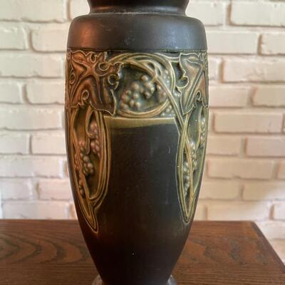 LOT 26 - 1924, Rosecraft Vintage, Roseville Pottery, Tall Vase