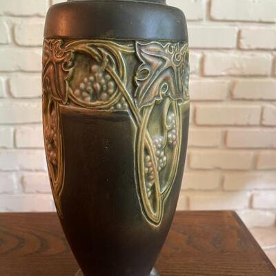 LOT 26 - 1924, Rosecraft Vintage, Roseville Pottery, Tall Vase