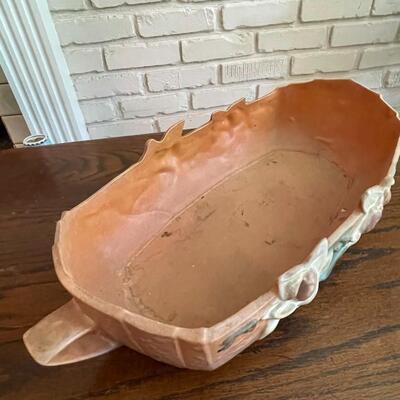 LOT 27 - 452-14, Magnolia, Large Console Bowl, Roseville Pottery