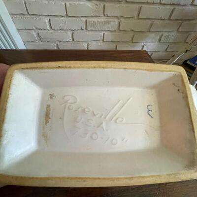 LOT 28 - 730-10, Silhouette Window Box Planter Bowl, Roseville Pottery