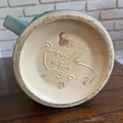 LOT 31 - 78-9, Water Lily Double Handled Vase, Roseville Pottery