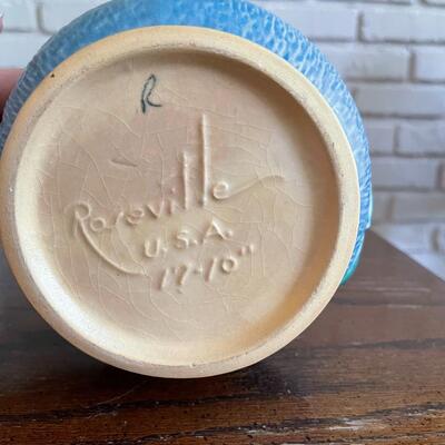 LOT 32 - 17-10, Clematis, Ewer/Pitcher, RARE Roseville Pottery