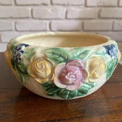 LOT 34 - Rozane Bowl, Roseville Pottery, 1917