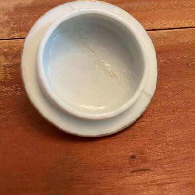 LOT 39 - Sugar Bowl and Creamer, Vintage Nippon Hand Painted Porcelain