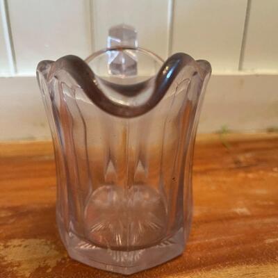 LOT 65  - Trio of Glass Liquid Serving Vessels