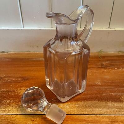 LOT 65  - Trio of Glass Liquid Serving Vessels