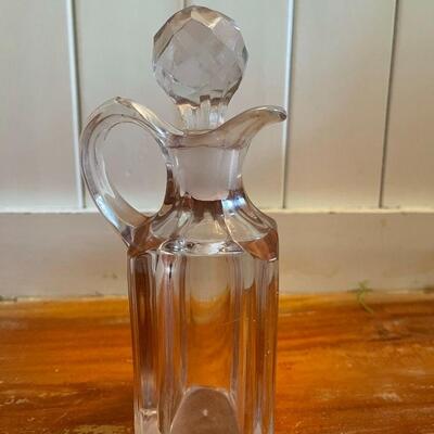 LOT 65  - Trio of Glass Liquid Serving Vessels