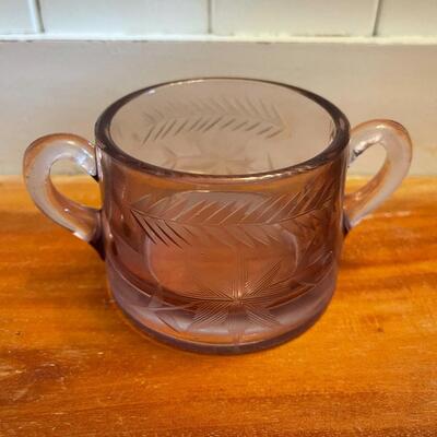 LOT 65  - Trio of Glass Liquid Serving Vessels