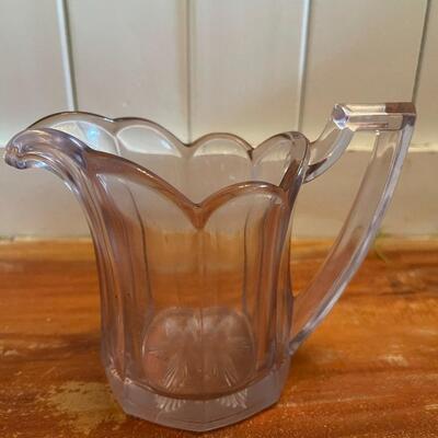 LOT 65  - Trio of Glass Liquid Serving Vessels