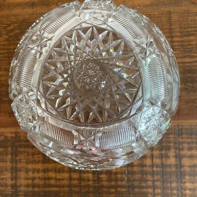 LOT 75 - Berry/Fruit Bowl, American Cut Glass 