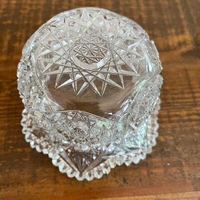 LOT 76 - Nut/Small Bowl, American Cut Glass