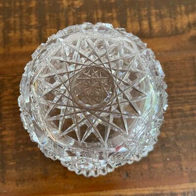 LOT 76 - Nut/Small Bowl, American Cut Glass