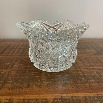 LOT 76 - Nut/Small Bowl, American Cut Glass