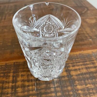 LOT 78 - Trio of Glasses/Tumblers, American Cut Glass 