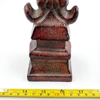 DECORATIVE METAL CANDLE HOLDER
