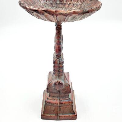 DECORATIVE METAL CANDLE HOLDER