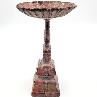 DECORATIVE METAL CANDLE HOLDER