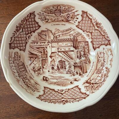 LOT 86 - Cereal Bowls, Alfred Meakin, Fair Winds, 11 bowls