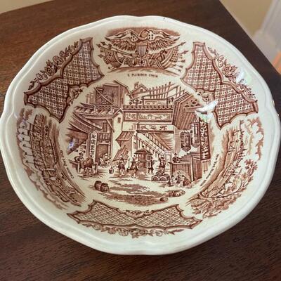 LOT 86 - Cereal Bowls, Alfred Meakin, Fair Winds, 11 bowls