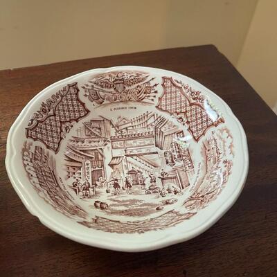 LOT 86 - Cereal Bowls, Alfred Meakin, Fair Winds, 11 bowls