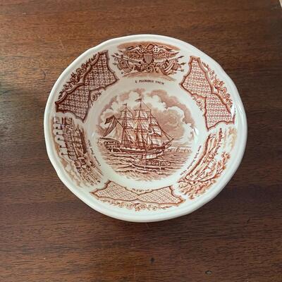 LOT 87 - Dessert/Berry Bowls, Alfred Meakin, Fair Winds, 11 bowls