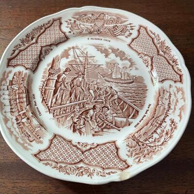 LOT 88 - 7" Bread Plates, Alfred Meakin, Fair Winds, 36 plates