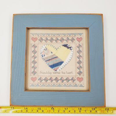 FOR THE LOVE OF QUILTING AND CROSS-STITCH HOME DECOR BUNDLE