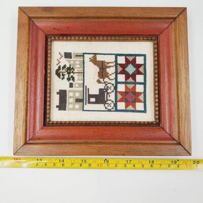 FOR THE LOVE OF QUILTING AND CROSS-STITCH HOME DECOR BUNDLE