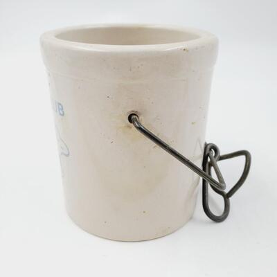 KAUKAUNA KLUB CROCK "FOR APPETIZERS SALADS DESSERTS ETC" NO LID