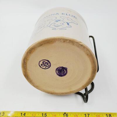 KAUKAUNA KLUB CROCK "FOR APPETIZERS SALADS DESSERTS ETC" NO LID