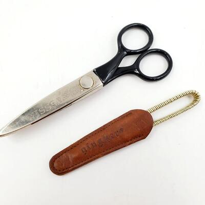 GINGHER AND WISS SCISSOR/SHEAR BUNDLE OF 2