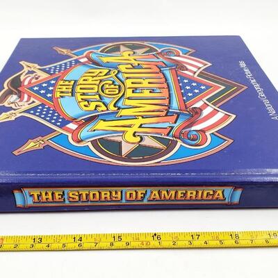 THE STORY OF AMERICA-A NATIONAL GEOGRAPHIC PICTURE ATLAS