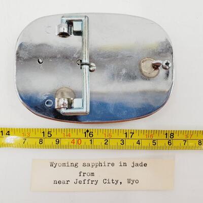 WYOMING BELT BUCKLE COLLECTION OF 3