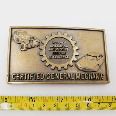 MONROE, CYCLONE AND CERTIFIED GENERAL ELECTRIC BELT BUCKLE COLLECTION