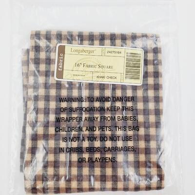 LONGABERGER FABRIC SQUARE BUNDLE 