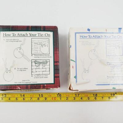 LONGABERGER TIE ON BUNDLE OF 5