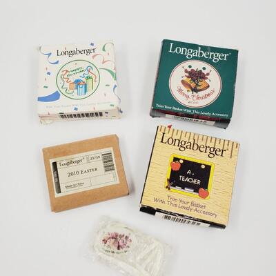 LONGABERGER TIE ON BUNDLE OF 5