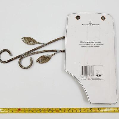 12 INCH HANGING PLANT BRACKET NEW