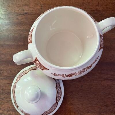 LOT 91 - Creamer & Sugar, Alfred Meakin, Fair Winds, Set
