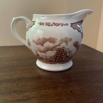 LOT 91 - Creamer & Sugar, Alfred Meakin, Fair Winds, Set