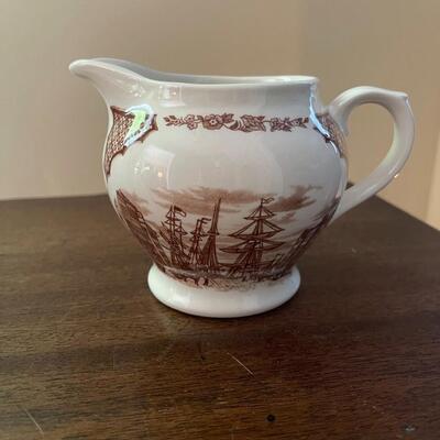 LOT 91 - Creamer & Sugar, Alfred Meakin, Fair Winds, Set