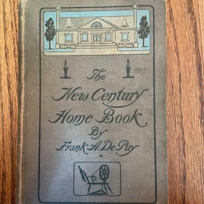 LOT 99 - Household Themed Books, Vintage (5 books), 1873-1940