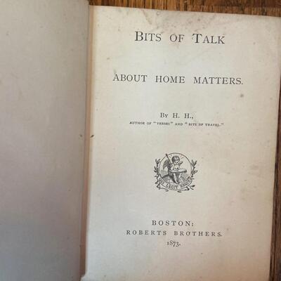 LOT 99 - Household Themed Books, Vintage (5 books), 1873-1940