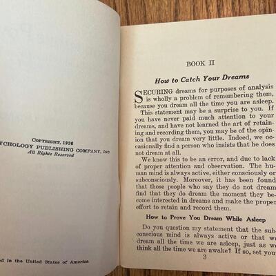 LOT 104 - Personal Magnetism Theme Books, Vintage (4 books), 1914-1926