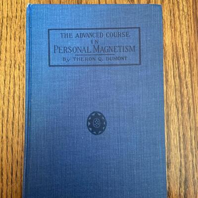 LOT 104 - Personal Magnetism Theme Books, Vintage (4 books), 1914-1926