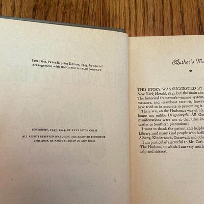 LOT 103 - Miscellaneous Vintage Novels (5 books), 1873-1945