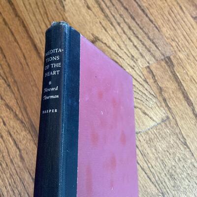 LOT 105 - Meditations of the Heart by Howard Thurman, 1953, Vintage