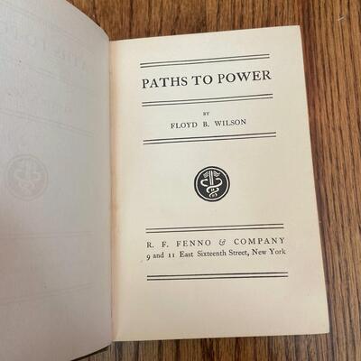 LOT 106 - Life Abundance and Achievement Theme Books, Vintage (3 books), 1895-1928