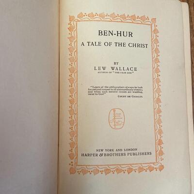 LOT 108 - Christian and Catholic Theme Books, Vintage (6 books), 1880-1936