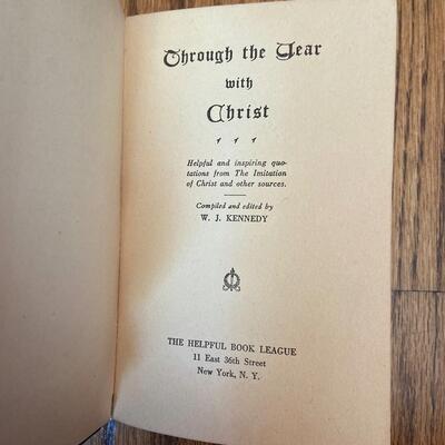 LOT 110 - Christian and Catholic Theme, Mini Books (6 books), 1877-1950
